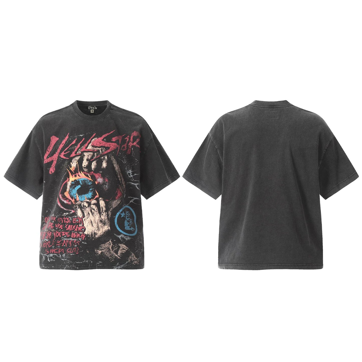 2025 Summer New European and American Trendy Brand Unisex Couple's Plus Size Loose Pullover Short Sleeve T-Shirt Youth Tee
