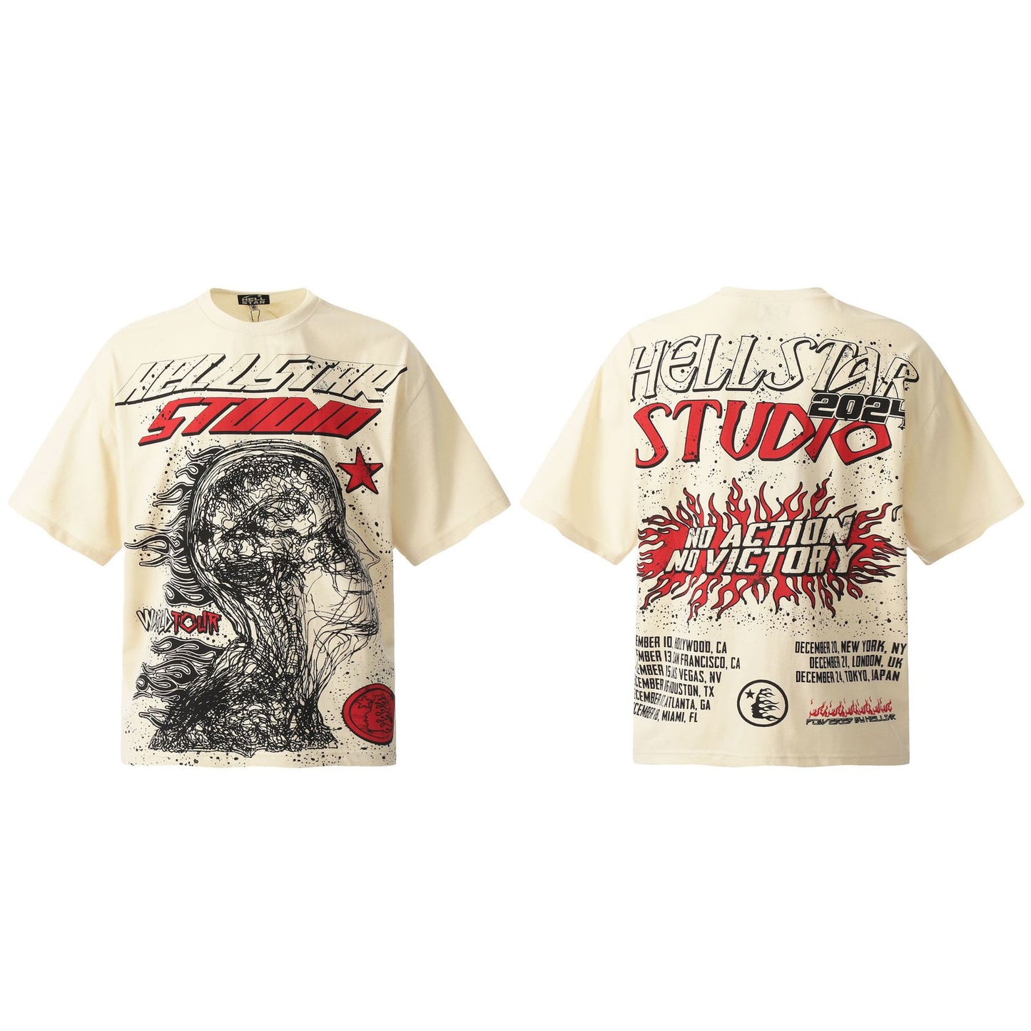 2025 Summer New European and American Trendy Brand Unisex Couple's Plus Size Loose Pullover Short Sleeve T-Shirt Youth Tee