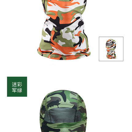 Cycling Mask Summer Balaclava Outdoor Camouflage Tactical Head Cover CS Flying Tiger Mask
