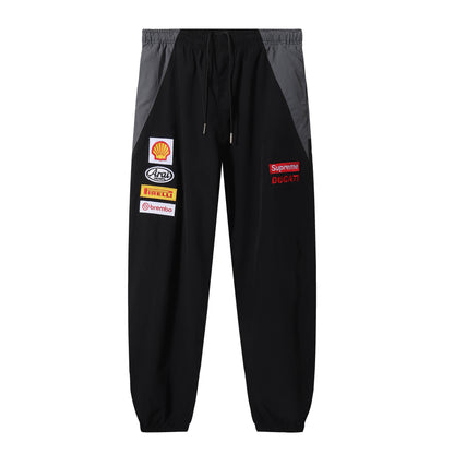 Supreme Ducati Collaboration Racing Style Windbreaker Jacket for Men