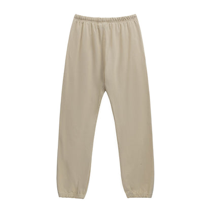 2025 New FOG 1977 Flocked Print Digital High Street European and American Style Sweatshirt Loose Casual Pants Unisex Set