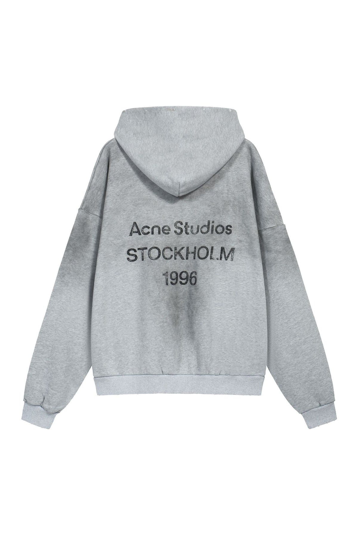 1996 Embroidered Logo Letter Zip-Up Loose-Fit Unisex Hooded Sweatshirt (Part 2)