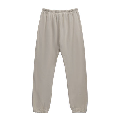 2025 New FOG 1977 Flocked Print Digital High Street European and American Style Sweatshirt Loose Casual Pants Unisex Set