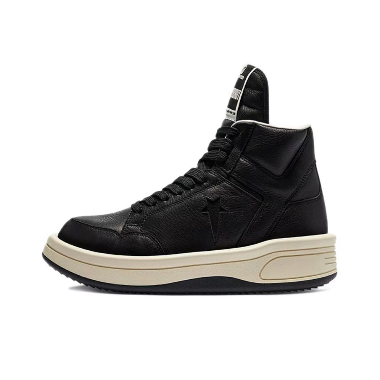 GMAbcd RICK Original Main Line New Leather Surface OWENS High Street Low-top Niche Shoes
