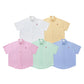 Trendy Brand Am* Small Heart Embroidered Shirt Casual Loose Fit Unisex Couple Style Amy Cotton Long Sleeve Top