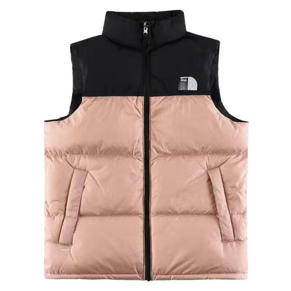 GMabcdNorth-Face 1996 Down Vest Unisex American Version TNF700 Puff Embroidery Winter Vest Couple Style Reversible