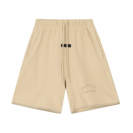 FQG New Men's Shorts Plus Size Loose Fit European and American Trendy Brand Summer Five-Point Shorts Wholesale Dropshipping