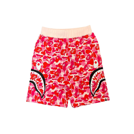 Trendy Brand BP Classic Shark Camouflage Men's Casual Loose Sports Five-Point Shorts High-End Terry Drawstring Shorts Trend