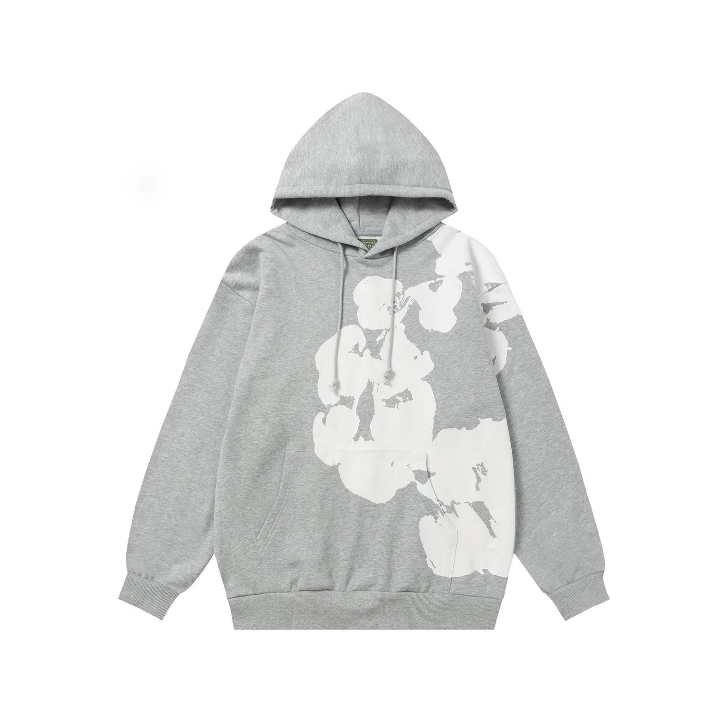 High-Quality Foam Kapok Hoodie High Street Hip-Hop Loose Terry Heavyweight Sweatshirt for Men and Women