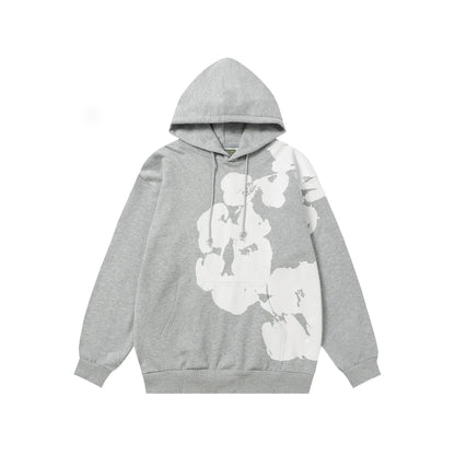 High-Quality Foam Kapok Hoodie High Street Hip-Hop Loose Terry Heavyweight Sweatshirt for Men and Women