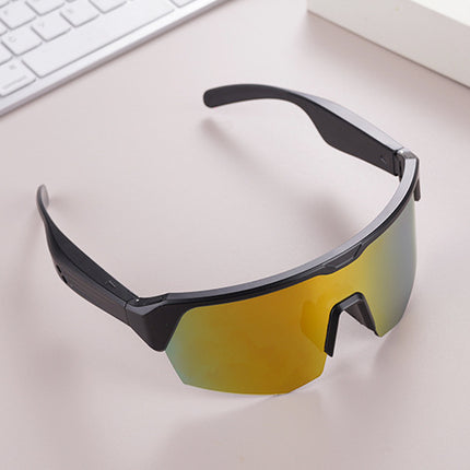 Outdoor Sports Sunglasses Smart Glasses Fashionable Cycling Bluetooth Glasses for Listening to Music and Calling Unisex