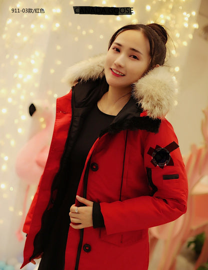 Hot-Selling Big Goose Duck Down 03 Style Flight Jacket White Duck Down Parka Coat Putian High Version 2026 Autumn Winter