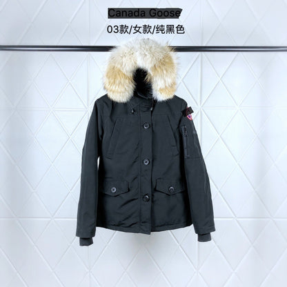 Hot-Selling Big Goose Duck Down 03 Style Flight Jacket White Duck Down Parka Coat Putian High Version 2026 Autumn Winter