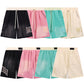 Ami Summer Washed and Worn Casual Letter American T-shirt Loose Men's and Women's Same Shorts Suit