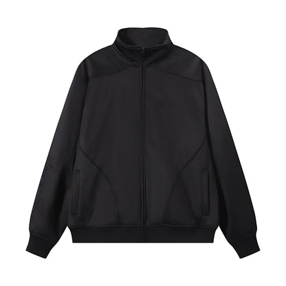 Gmabcd-sup Hoodie Collaboration Joe Loose Fit Autumn Winter Fleece Zipper Jacket Street Fashion Patchwork Hooded Sweatshirt