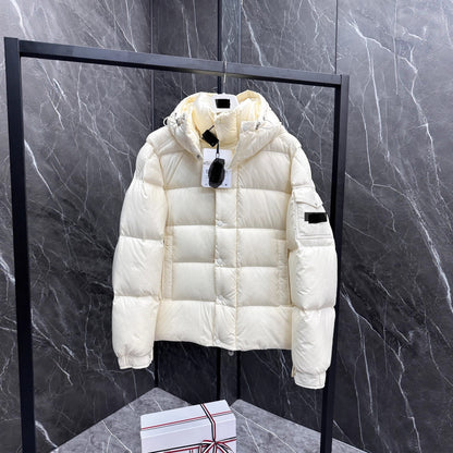 2026 Autumn and Winter New Mon Maya 70 Th Anniversary High-End Short down Jacket Temperament