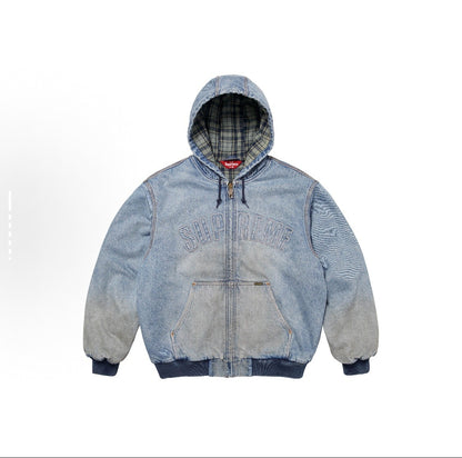 SMALL BOX Zipper Hooded Sweatshirt