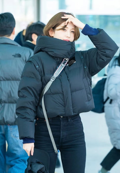 2026 Autumn Winter Hot Sale Beijia Beijia South Korea Limited Two-in-One White Duck Down Cold-Proof Down Jacket