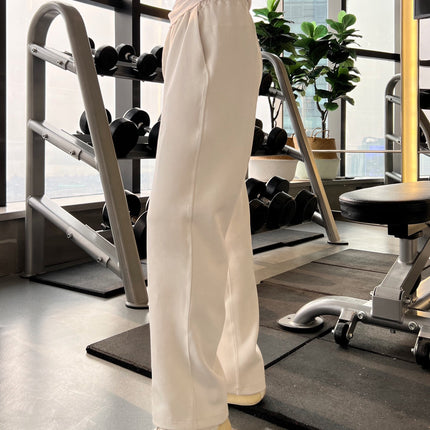 Lulu Same Yoga Wide-Leg Pants Softstreme Pants Exercise Casual Pants Women Loose Straight Slim Fit