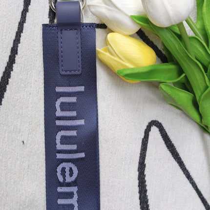 Lulu Same Style Mobile Phone Key High Quality Jacquard Pendant All Kinds of Bag Clothing Personality Trendy Decorations