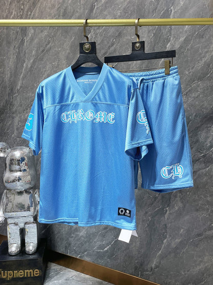 24ss Ch Ball Uniform Suit Mattyboy Limited Flower Arm Ice Hockey Suit Ball Uniform Suit Couple Style