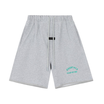 FQG New Men's Shorts Plus Size Loose Fit European and American Trendy Brand Summer Five-Point Shorts Wholesale Dropshipping