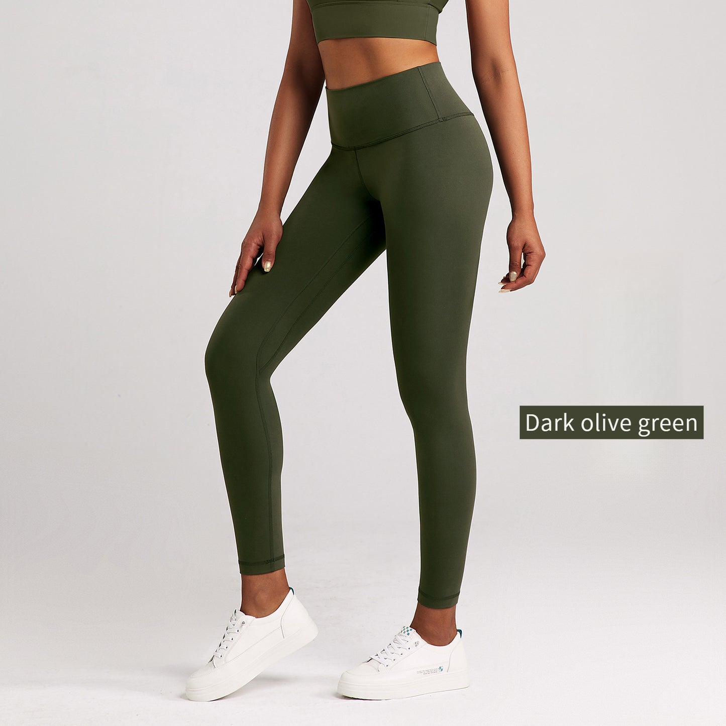 Lulu Yoga Pants Women's High Elastic Nude Feel Brushed Sports Running Fitness Pants High Waist Hip Lift Skinny Pants Slim Fit