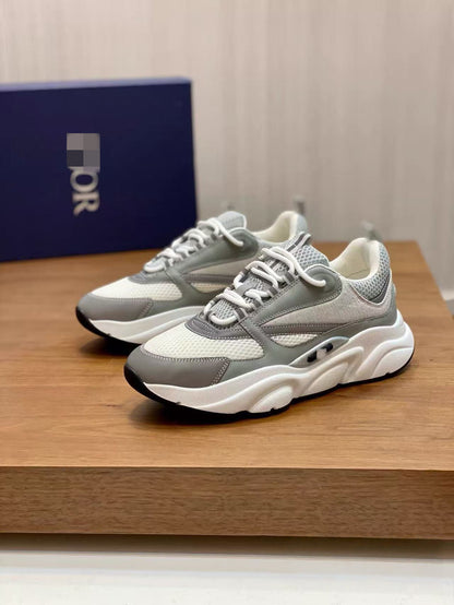 B22 Thick-Soled Height-Increasing Retro Dad Shoes for Men and Women, Mesh Breathable Sports Casual Shoes