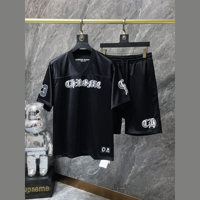 24ss Ch Ball Uniform Suit Mattyboy Limited Flower Arm Ice Hockey Suit Ball Uniform Suit Couple Style