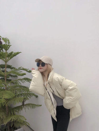 Gmabcd-FEAR OF GOD Double Line Essentials Thickened Cotton Padded Jacket Winter Unisex