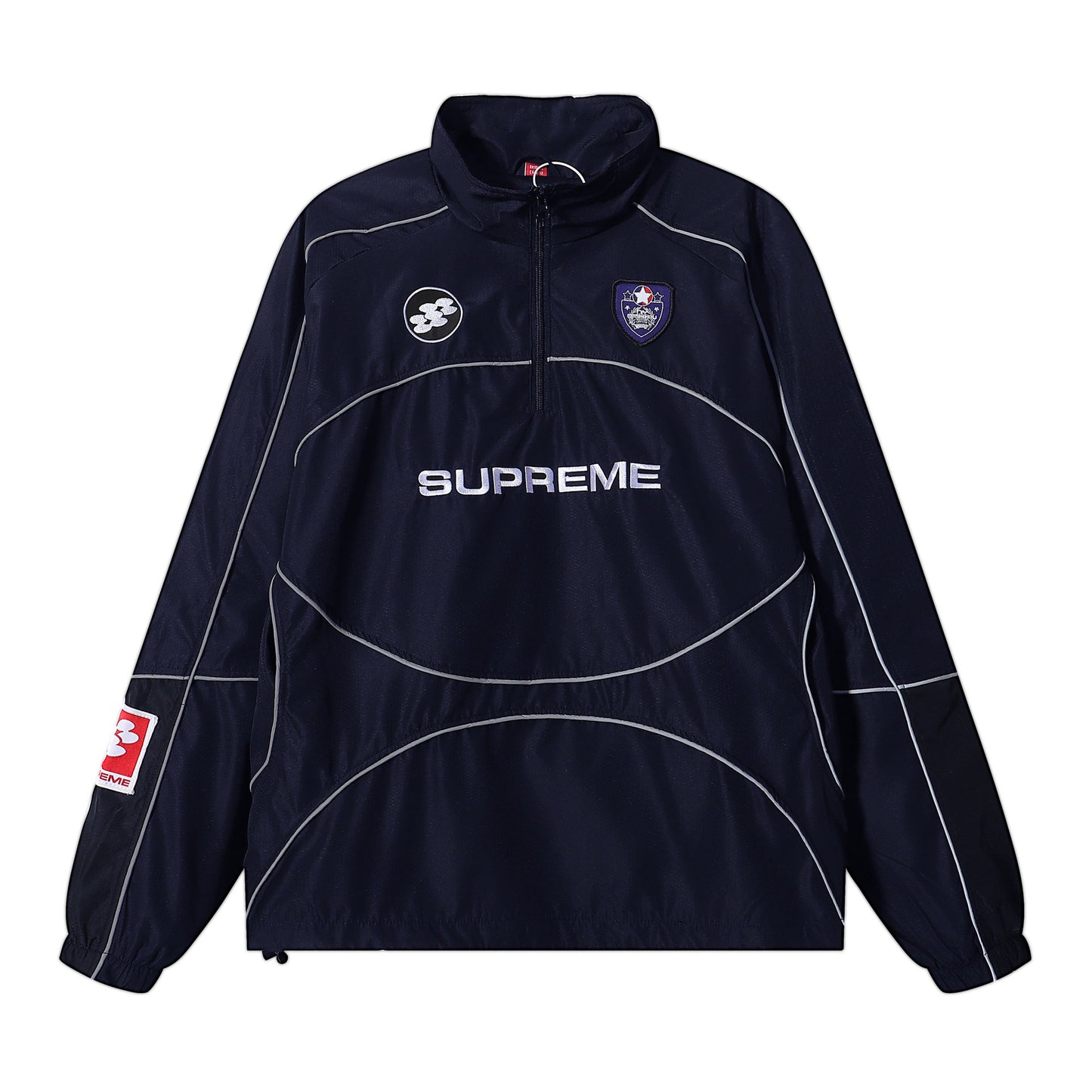 Supreme Ducati Collaboration Racing Style Windbreaker Jacket for Men