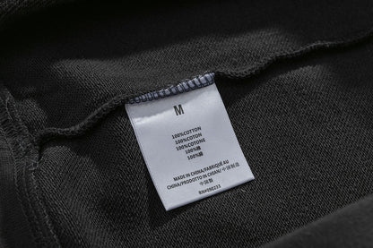 2025 New FOG 1977 Flocked Print Digital High Street European and American Style Sweatshirt Loose Casual Pants Unisex Set