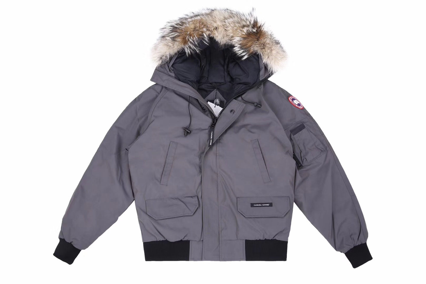 Big Goose Duck Down 01 Flight Jacket Parka Coat White Duck Down Couple Style Solid Color 2026 Autumn Winter Hot Item