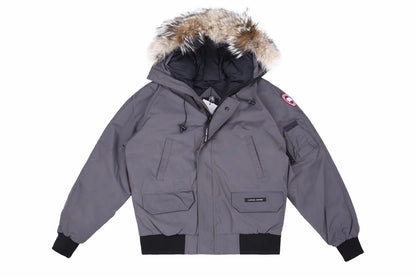 Big Goose Duck Down 01 Flight Jacket Parka Coat White Duck Down Couple Style Solid Color 2026 Autumn Winter Hot Item