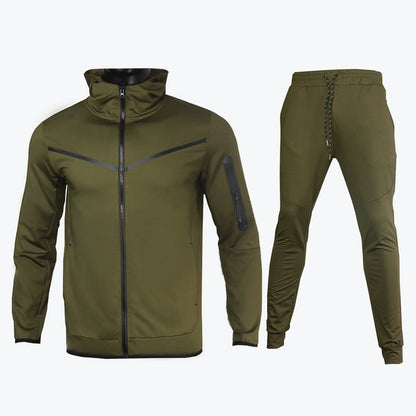 Spring and Autumn Hooded Suits Men's and Women's NK Sports Leisure Suit Sports Fashionable Jacket Trousers Fashion Brand Clothes