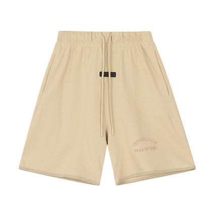 FQG New Men's Shorts Plus Size Loose Fit European and American Trendy Brand Summer Five-Point Shorts Wholesale Dropshipping