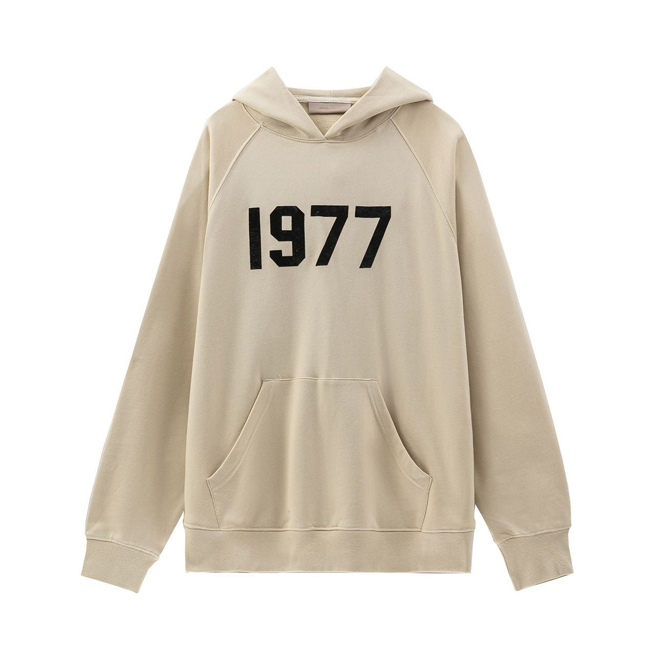 2025 New FOG 1977 Flocked Print Digital High Street European and American Style Sweatshirt Loose Casual Pants Unisex Set
