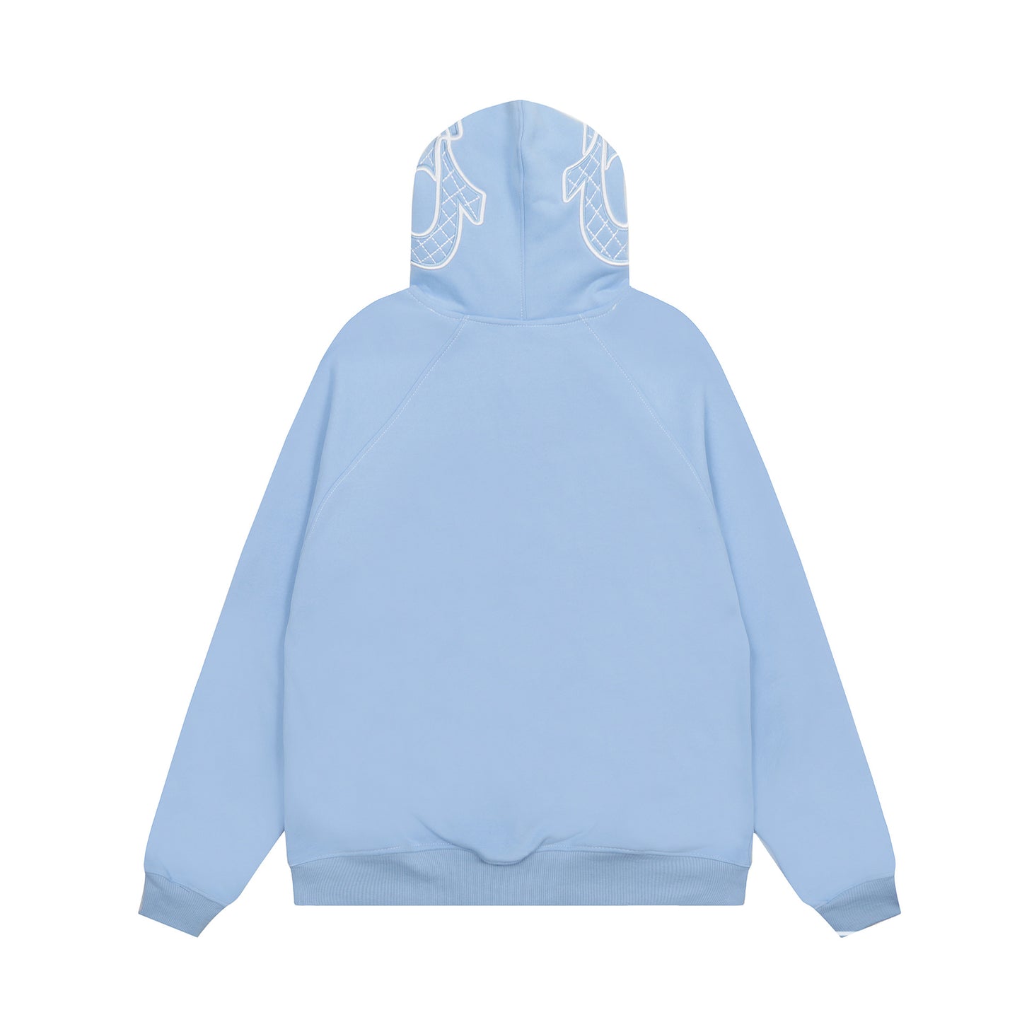 SIXPM American Retro Youth Trendy Outerwear Fashion Zipper Hoodie Fleece Set Pants Unisex Winter
