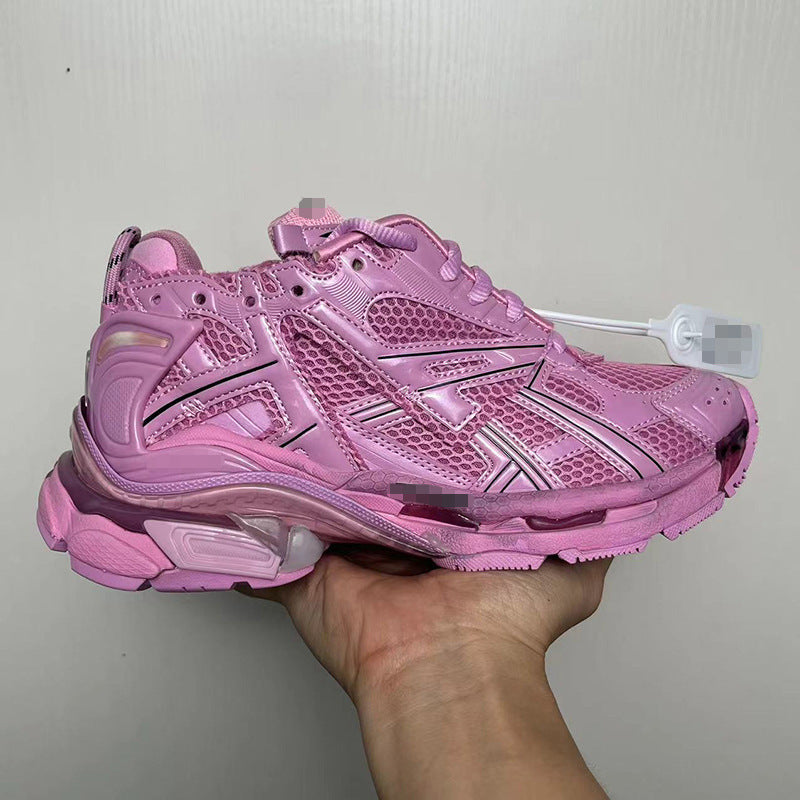 High Quality Sport Sneakers Paris 7 Generation Men's and Women's Raise the Bottom Couple Shoes Sports
