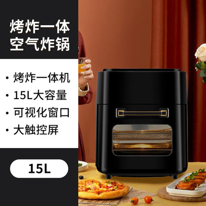 Air Fryer New Air Fryer Home Large Capacity Chips Machine Multi-Functional Deep Frying Pan