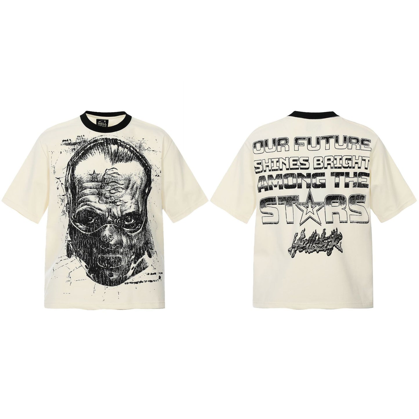 2025 Summer New European and American Trendy Brand Unisex Couple's Plus Size Loose Pullover Short Sleeve T-Shirt Youth Tee