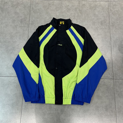 Gmabcd New Corteiz Alcatraz Embroidered Logo Woven Casual Sports Suit Spring Thin Long Pants with Zipper