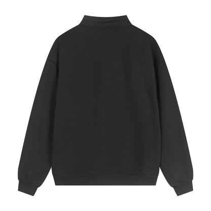 A-L-O Heavyweight Sweatshirt Loose Terry Warm Hoodie Zipper Casual Hooded Jacket