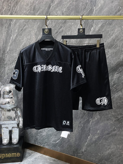 24ss Ch Ball Uniform Suit Mattyboy Limited Flower Arm Ice Hockey Suit Ball Uniform Suit Couple Style