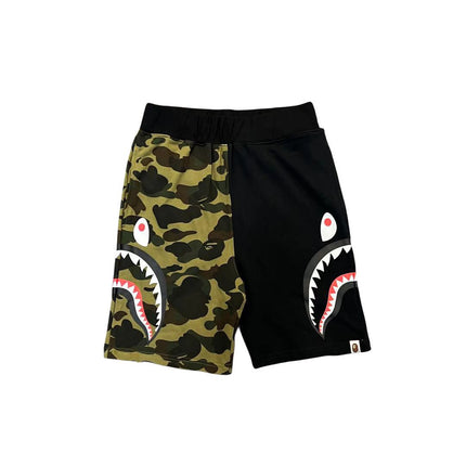 Trendy Brand BP Classic Shark Camouflage Men's Casual Loose Sports Five-Point Shorts High-End Terry Drawstring Shorts Trend