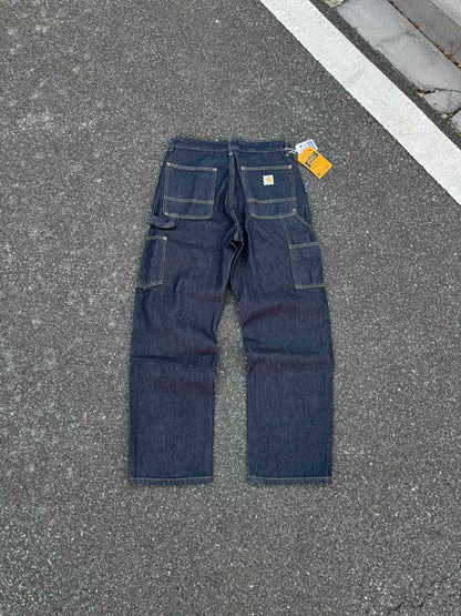 Carhart Japanese Workwear Style Jeans Loose Straight High Street Design