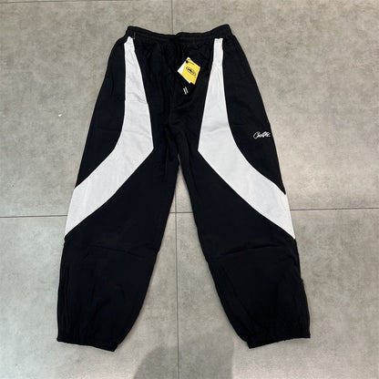 Gmabcd New Corteiz Alcatraz Embroidered Logo Woven Casual Sports Suit Spring Thin Long Pants with Zipper