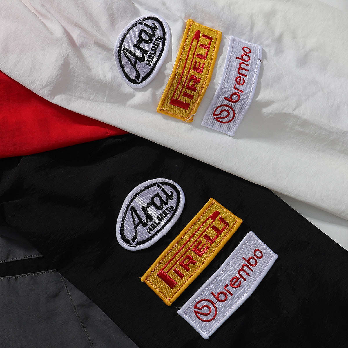 Supreme Ducati Collaboration Racing Style Windbreaker Jacket for Men
