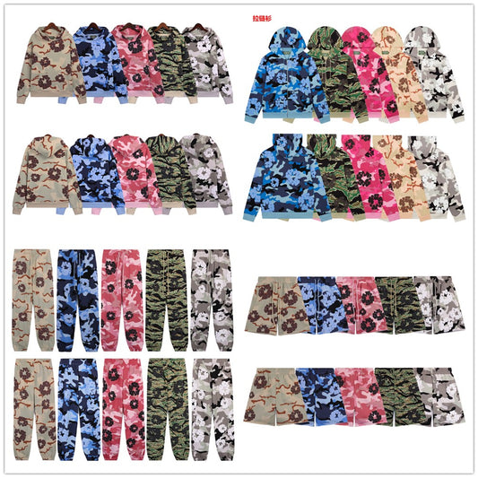 2025 Spring and Autumn New Foam Print Unisex Youth Couple Outfits European and American Trendy Brand Plus Size Loose Pullover Sweatshirt