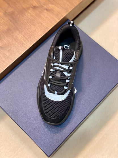 B22 Thick-Soled Height-Increasing Retro Dad Shoes for Men and Women, Mesh Breathable Sports Casual Shoes
